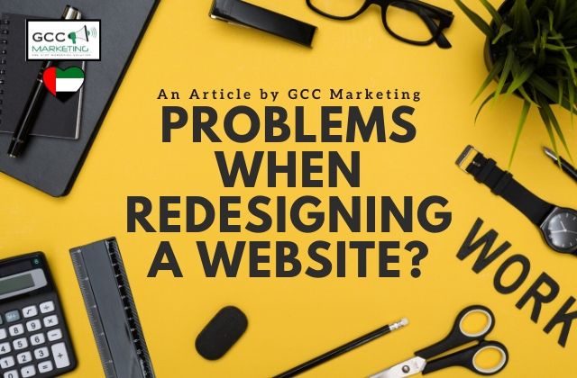 Problems When Redesigning a Website