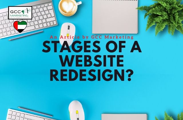 Stages of A Website Redesign