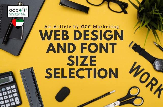 Web Design and Font Size Selection