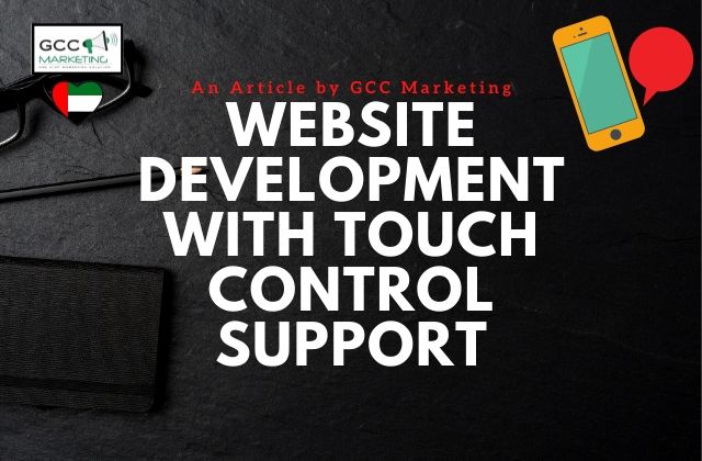 Website Development with Touch Control Support