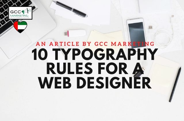 10 Typography Rules for a Web Designer