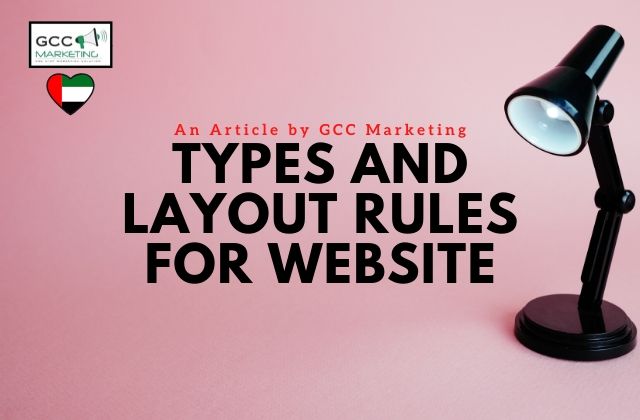 Types and Layout Rules for Website
