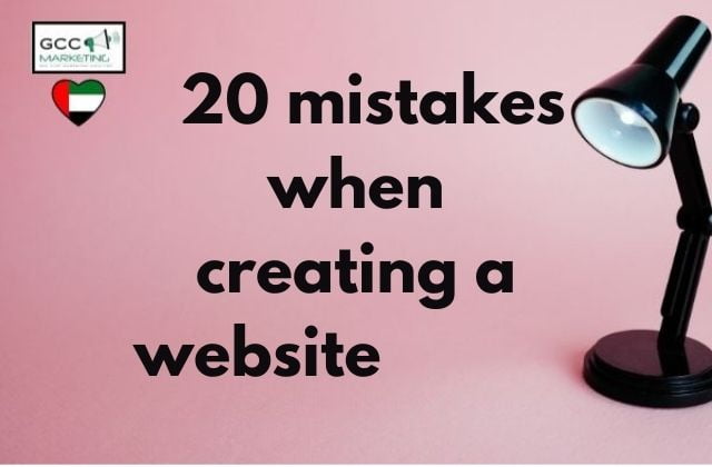 The 20 Most Common Mistakes in Web Design, 20 mistakes that are most often made when creating a website