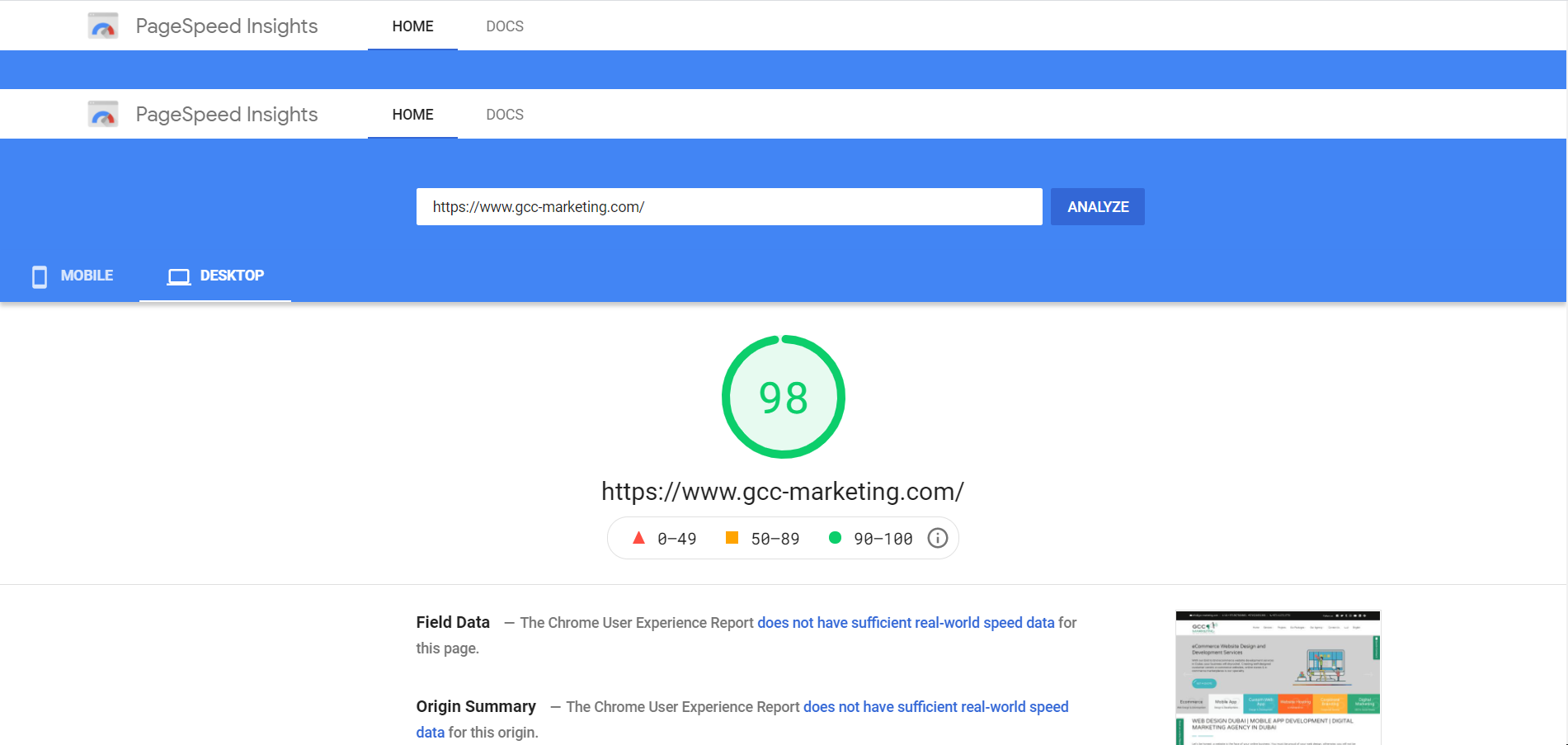 Google Website Mobile Speed Optimization Service