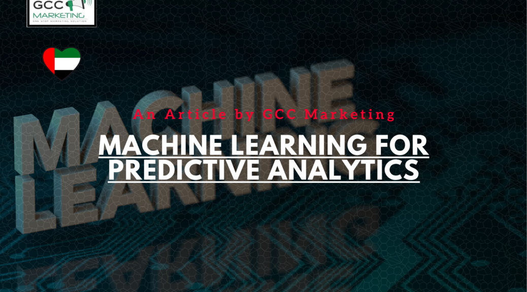 Machine Learning for Predictive Analytics Anticipating Customer Behavior
