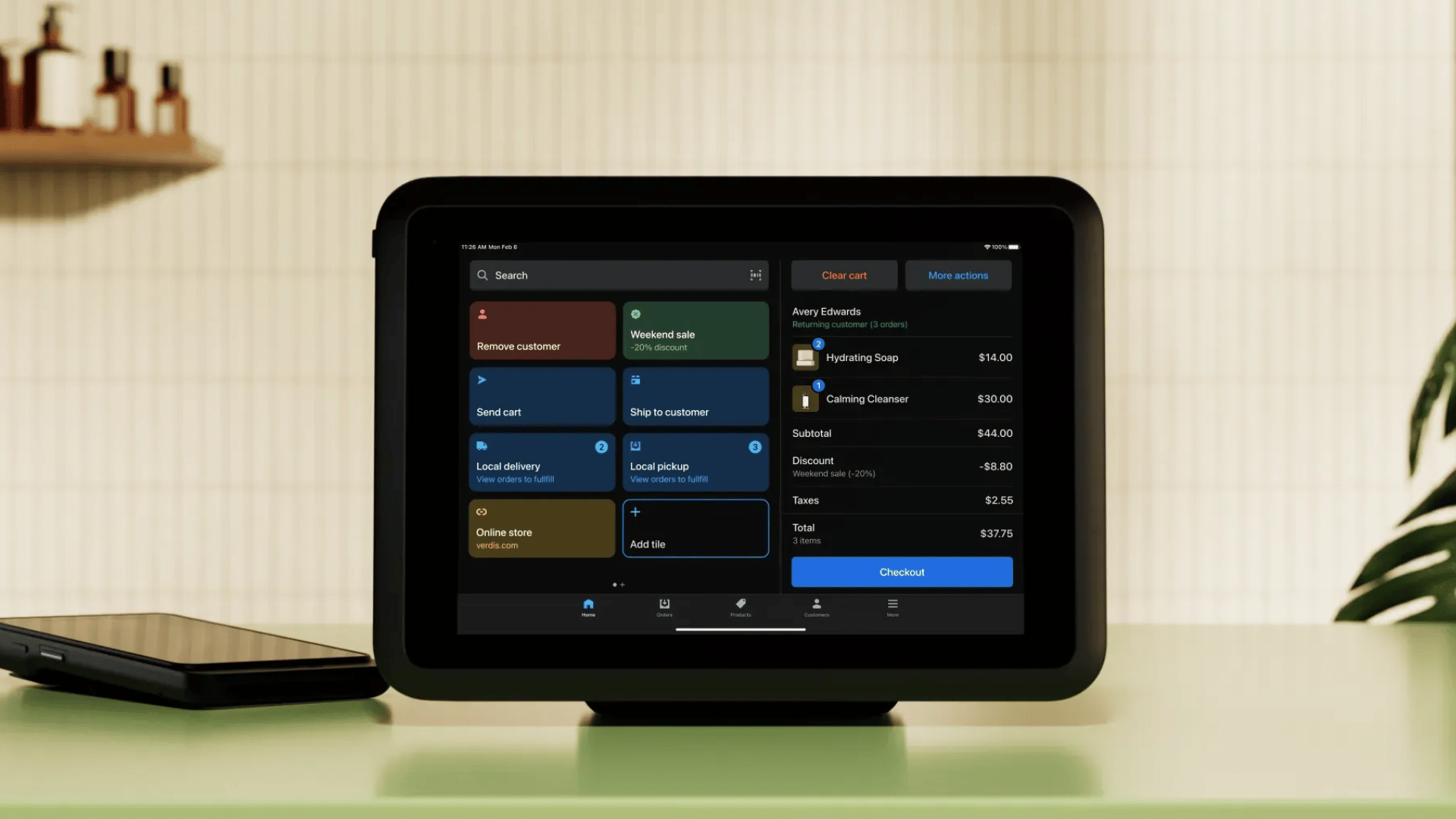 Shopify POS Implementation Dubai UAE Point of Sale Hardware