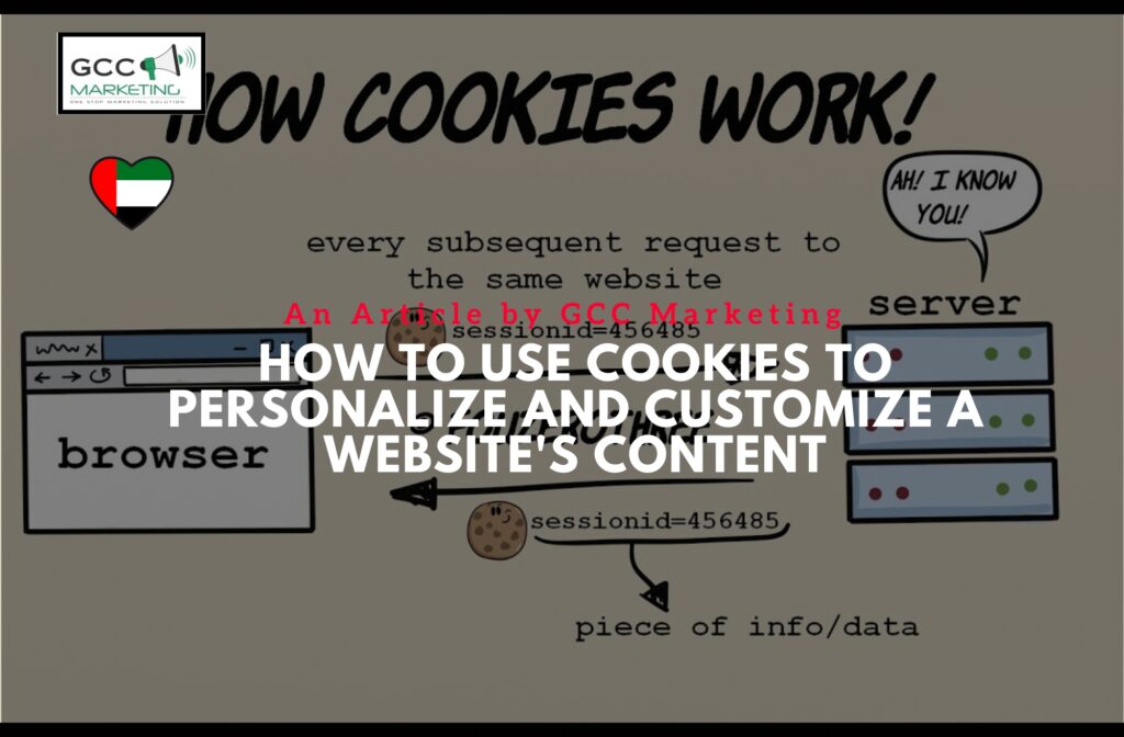 How to Use Cookies to Personalize and Customize a Website's Content