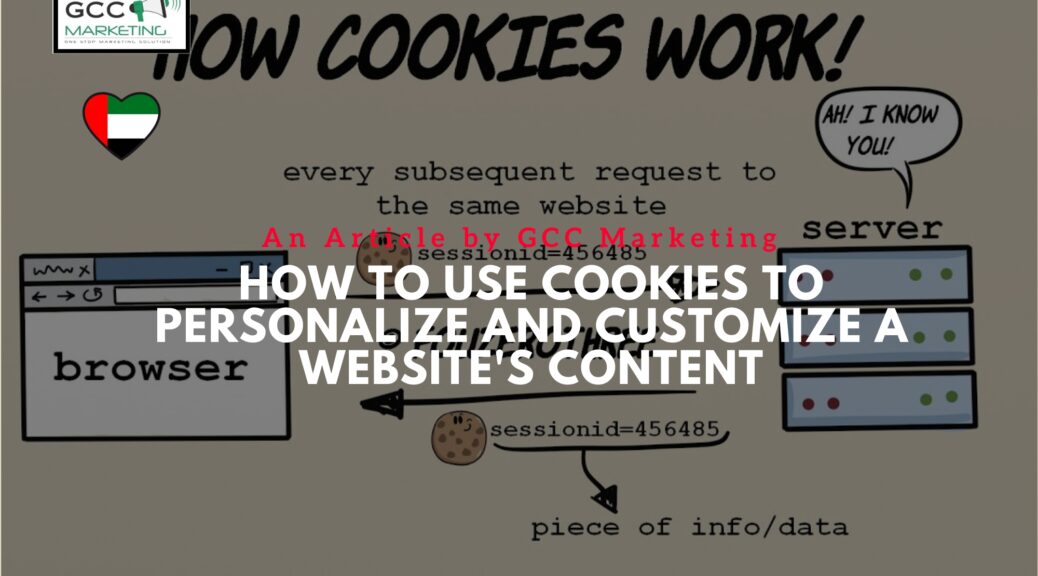 How to Use Cookies to Personalize and Customize a Website's Content