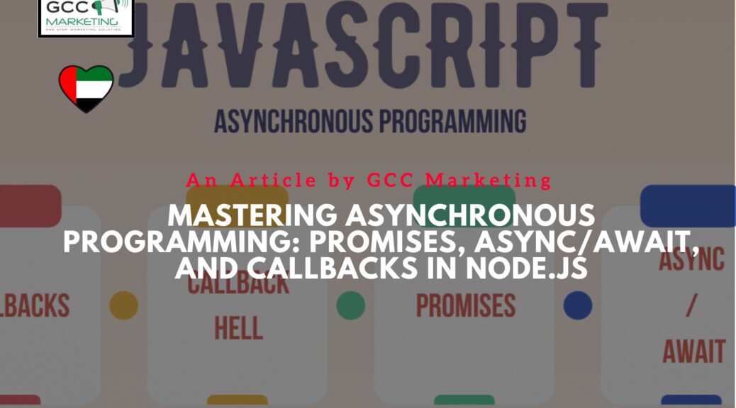 Mastering Asynchronous Programming Promises, Async Await, and Callbacks in Node.js