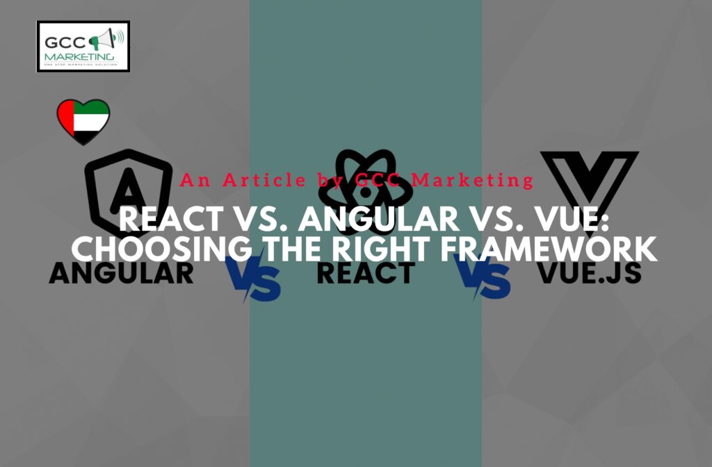 React vs. Angular vs. Vue Choosing the Right Framework