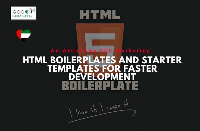 HTML Boilerplates and Starter Templates for Faster Development