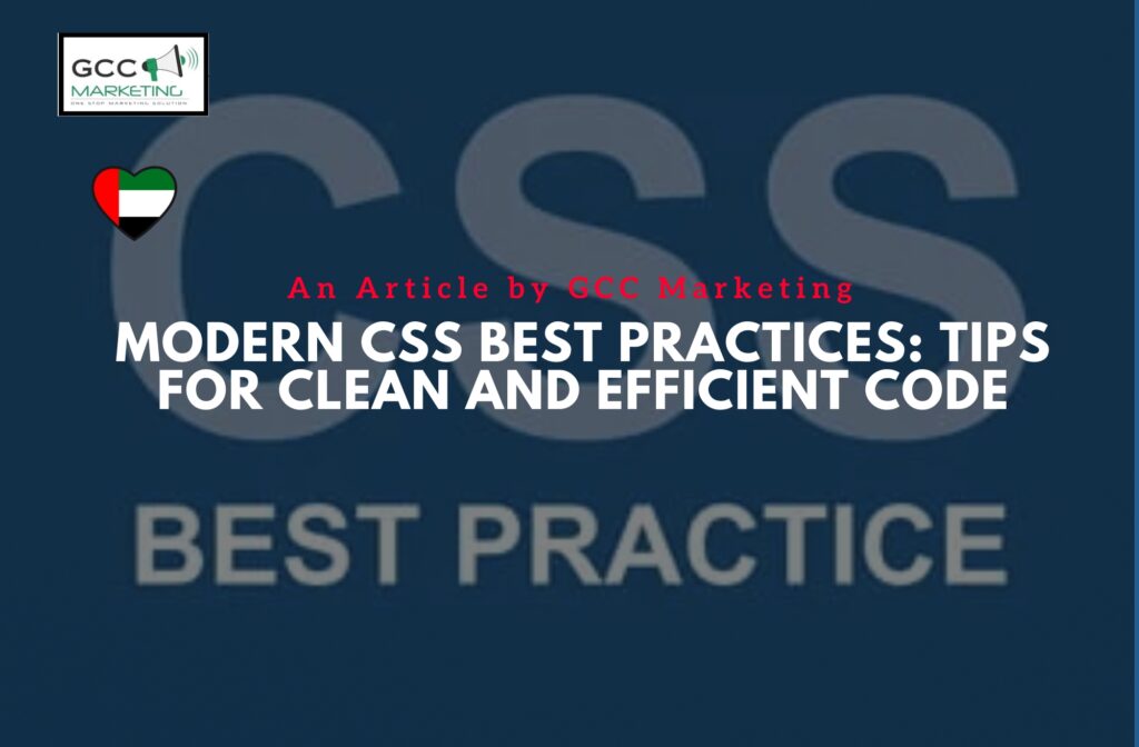 Modern CSS Best Practices Tips for Clean and Efficient Code