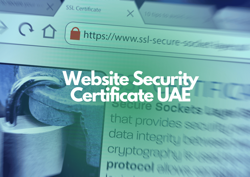 Website Security Certificate UAE