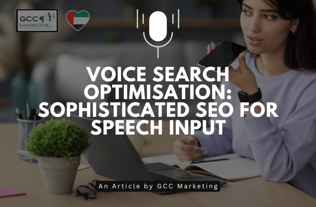 Voice Search Optimisation Sophisticated SEO for Speech Input