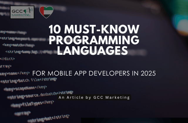 10 Must-Know Programming Languages for Mobile App Developers in 2025