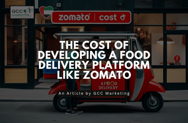 The Cost of Developing a Food Delivery Platform Like Zomato